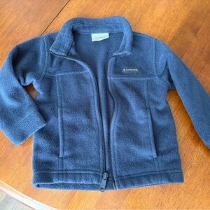 Columbia Blue Fleece Jacket Size 2T